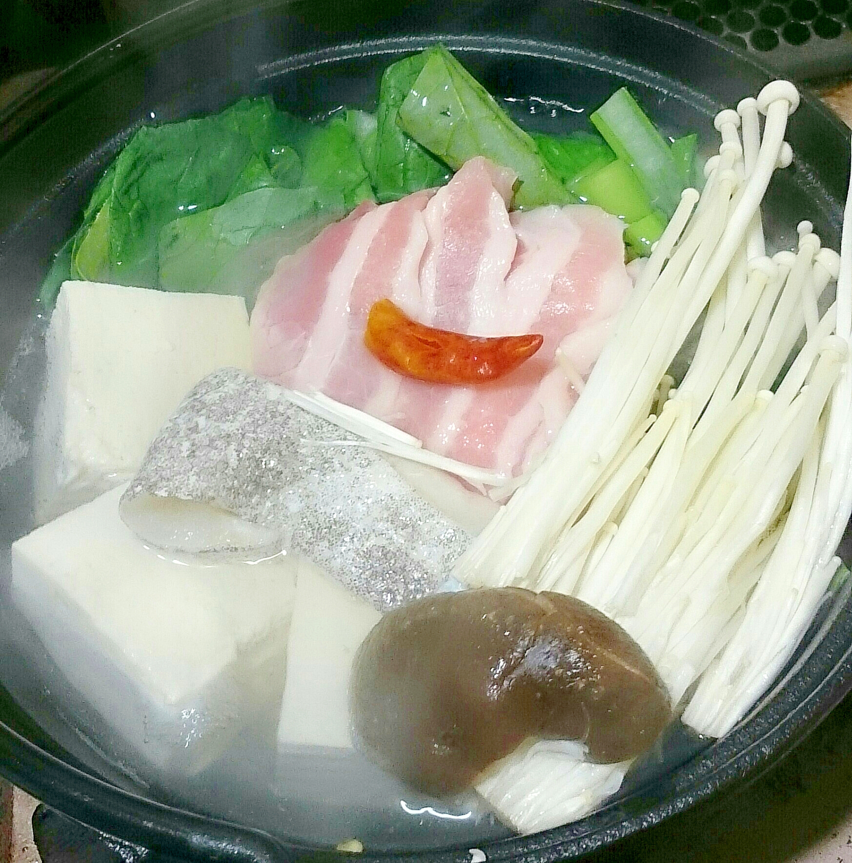 温まろう！湯豆腐