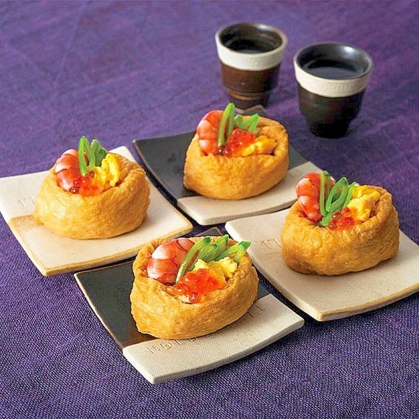 簡単おもてなし料理 ごまだれ華いなり レシピ 作り方 By アサムラサキ 楽天レシピ 簡単おもてなし料理 ごまだれ華いなり レシピ 作り方 By アサムラサキ 楽天レシピ