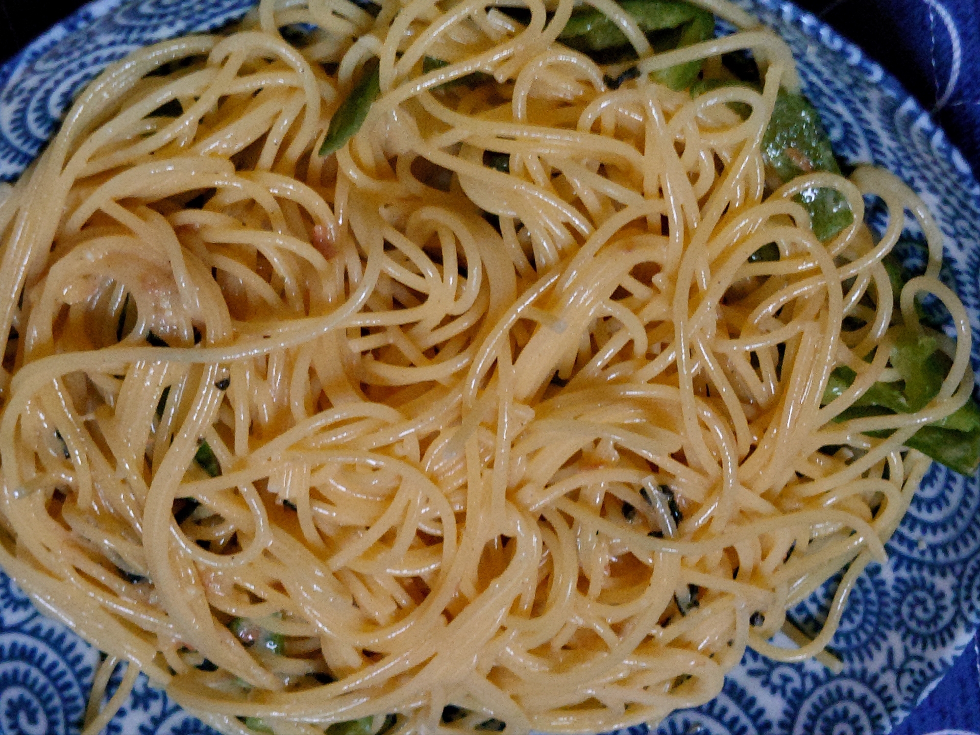 ピーマンツナパスタ