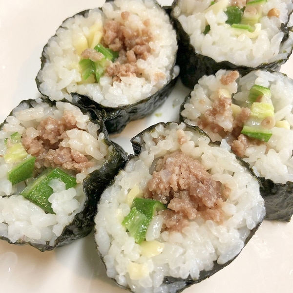 肉みそチーズ手巻き寿司 レシピ 作り方 By Ryourihamakasete 楽天レシピ 肉みそチーズ手巻き寿司 レシピ 作り方 By Ryourihamakasete 楽天レシピ