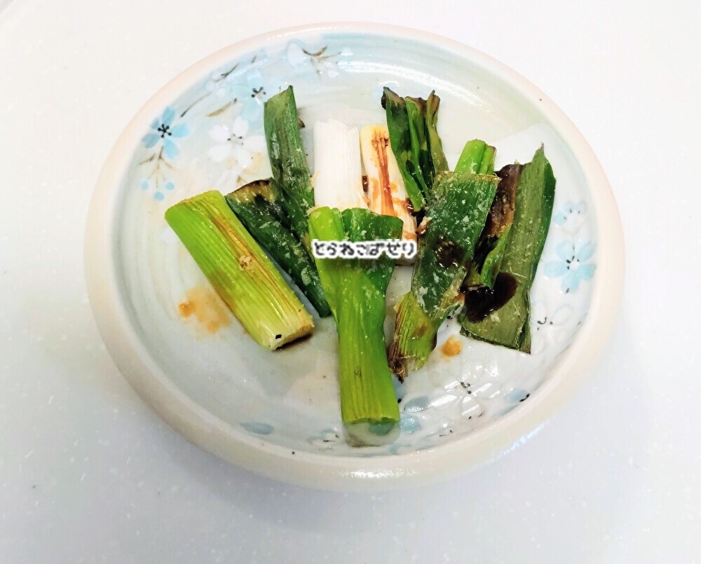 ねぎのトースター焼き