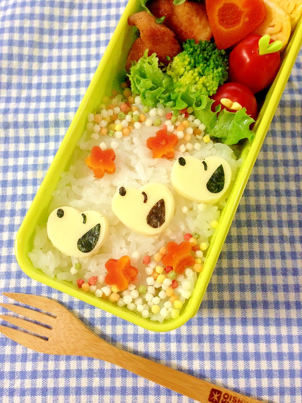 簡単キャラ弁 スヌーピーのお弁当 レシピ 作り方 By Cherry05 楽天レシピ