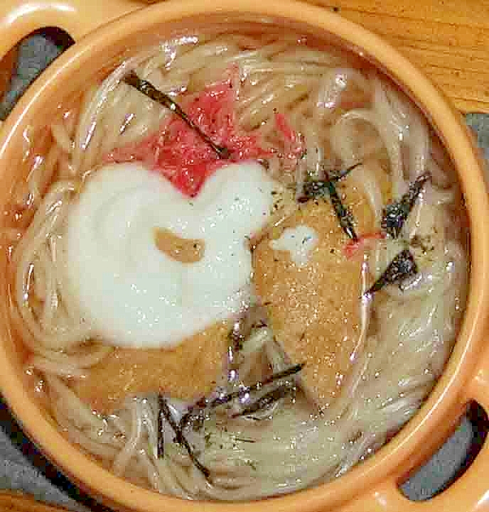 とろろきつねうどん