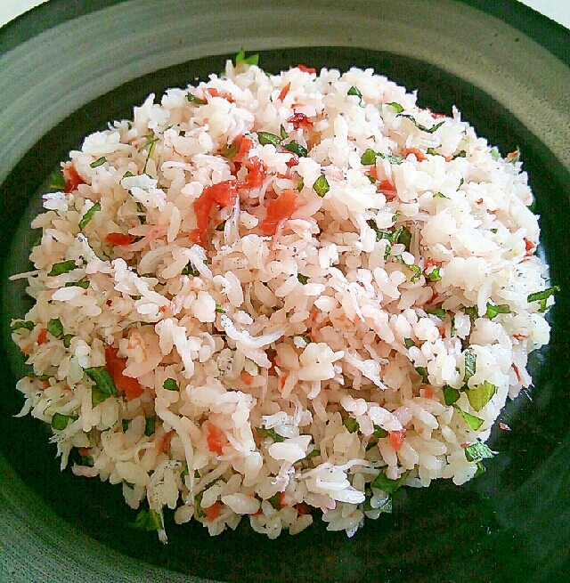 梅としらすの混ぜご飯 レシピ 作り方 By あ ち0024 楽天レシピ