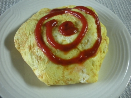 ラズベリッチさん、こんにちは)^o^(
薄焼き卵で簡単にオムライスができました。
美味しいレシピをありがとうございました～♪