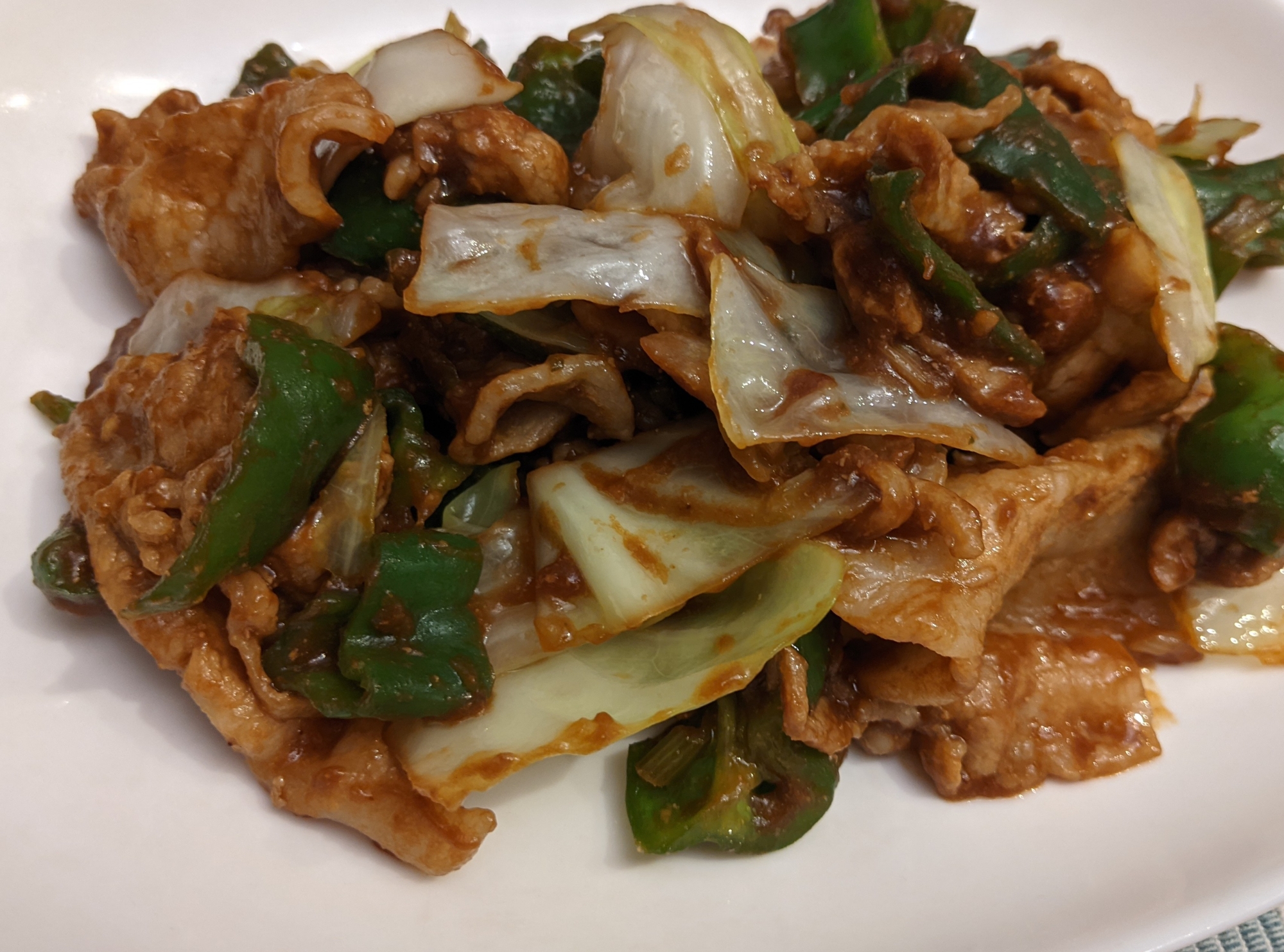 簡単♪豆味噌で作る回鍋肉（ホイコーロー）