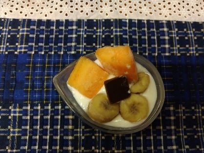 ももチョコꕤ ヨーグルト