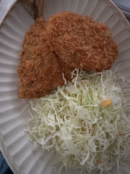カレーアジフライ♪ْ˖⋆