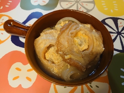 お麩と水菜の卵とじ