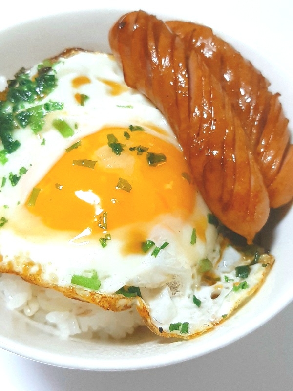 甘ダレ目玉焼き丼