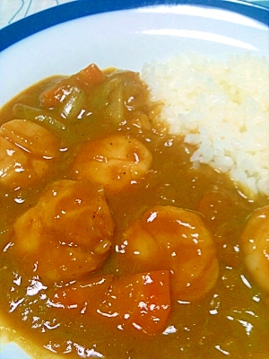 みんな大好きホタテ入りカレー