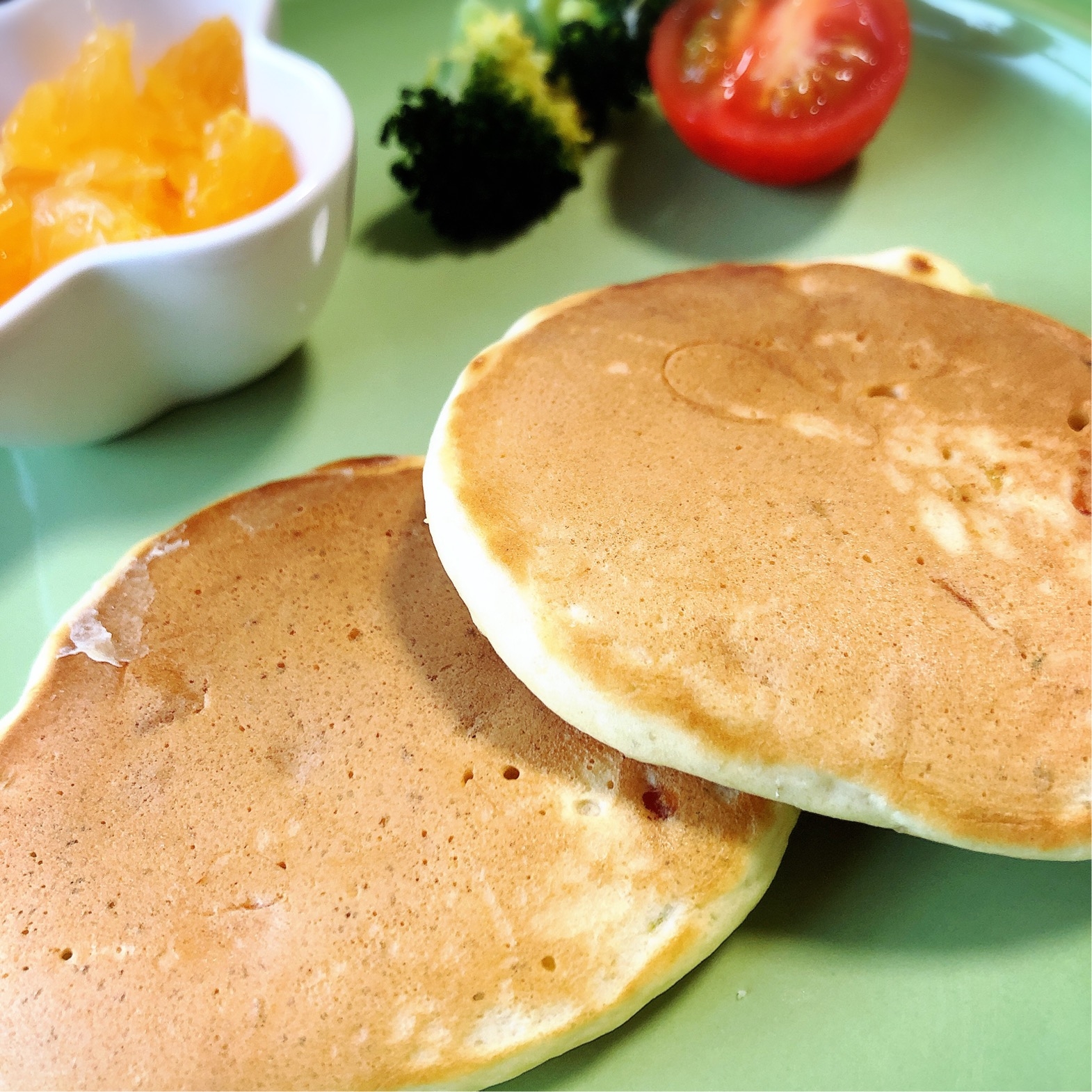 野菜栄養たっぷり パンケーキ レシピ 作り方 By Toto Mama 楽天レシピ