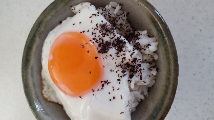 朝御飯に美味しくいただきました☆ゆかり、合いますねっ♪ごちそうさまでした～(*´∀人)