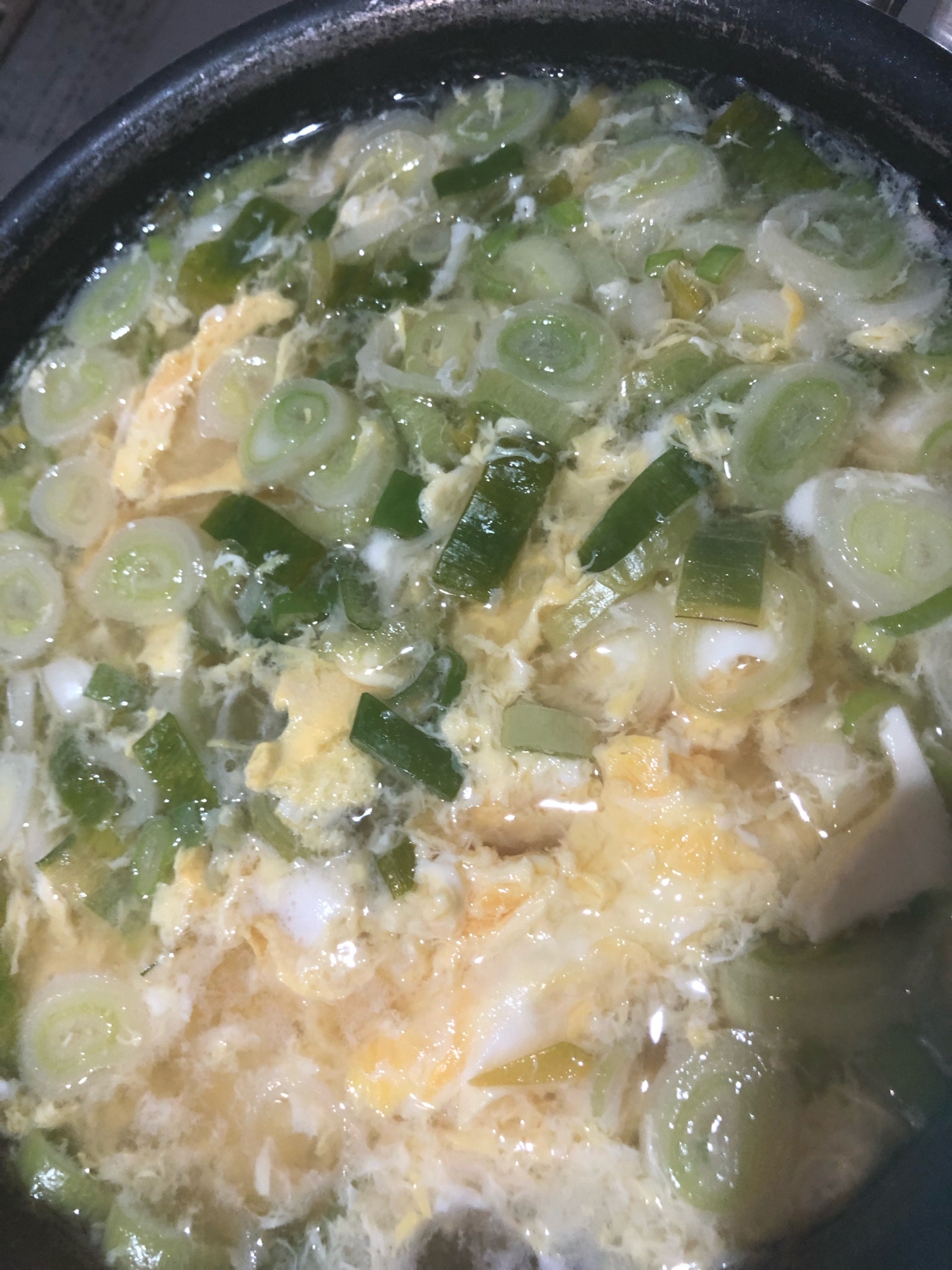 めんつゆで簡単☆卵スープ