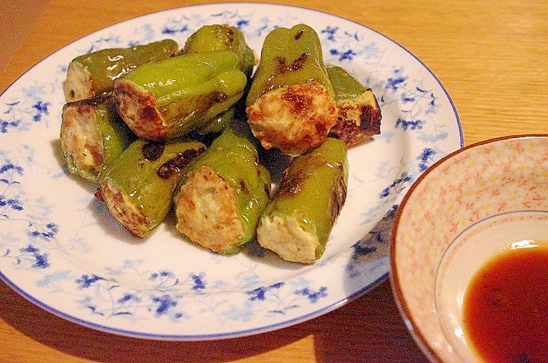 安上がりでヘルシー さっぱりピーマンの肉詰め レシピ 作り方 By 楽天太郎71 楽天レシピ 安上がりでヘルシー さっぱりピーマンの肉詰め レシピ 作り方 By 楽天太郎71 楽天レシピ