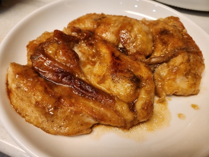 鶏胸肉で節約！がっつりてりやきチキン♡