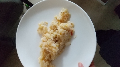 簡単昼ごはん☆余った味噌ディップでコク旨チャーハン