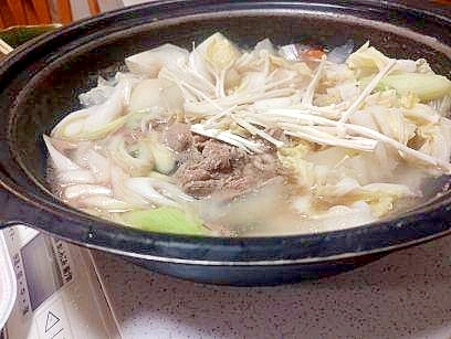 冬瓜入り　牛しゃぶ