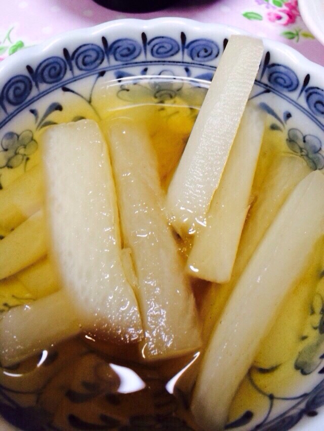 《大根の胡麻油》