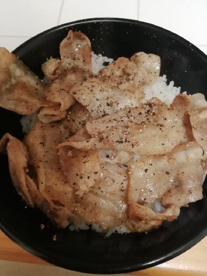 豚生姜焼き丼