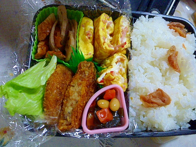 時短のお弁当 コロッケ レシピ 作り方 By こす なな 楽天レシピ