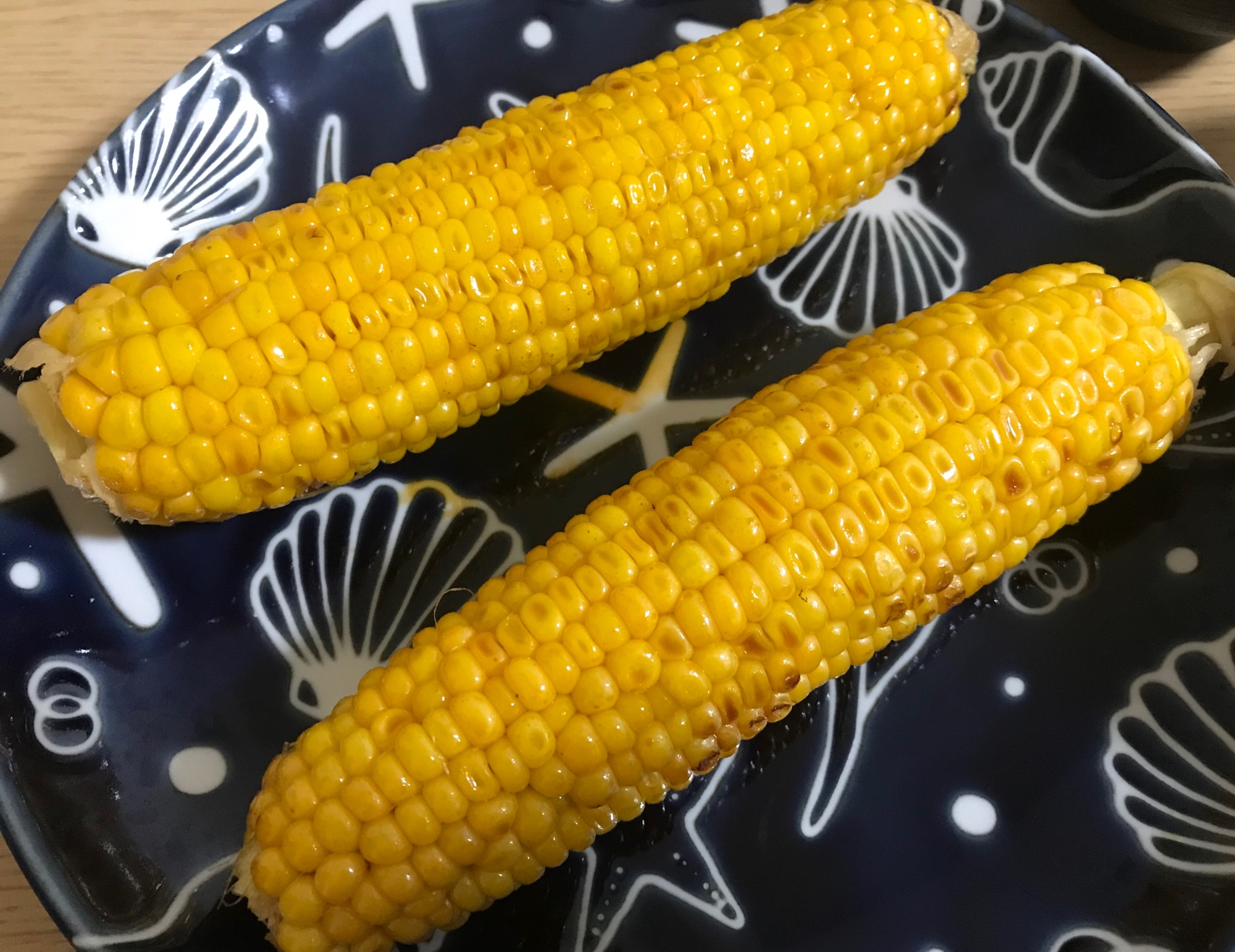 簡単焼きとうもろこし