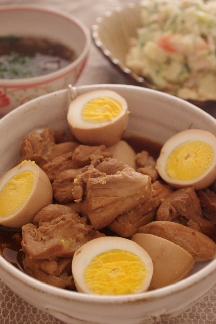 鶏肉のさっぱりお酢煮。