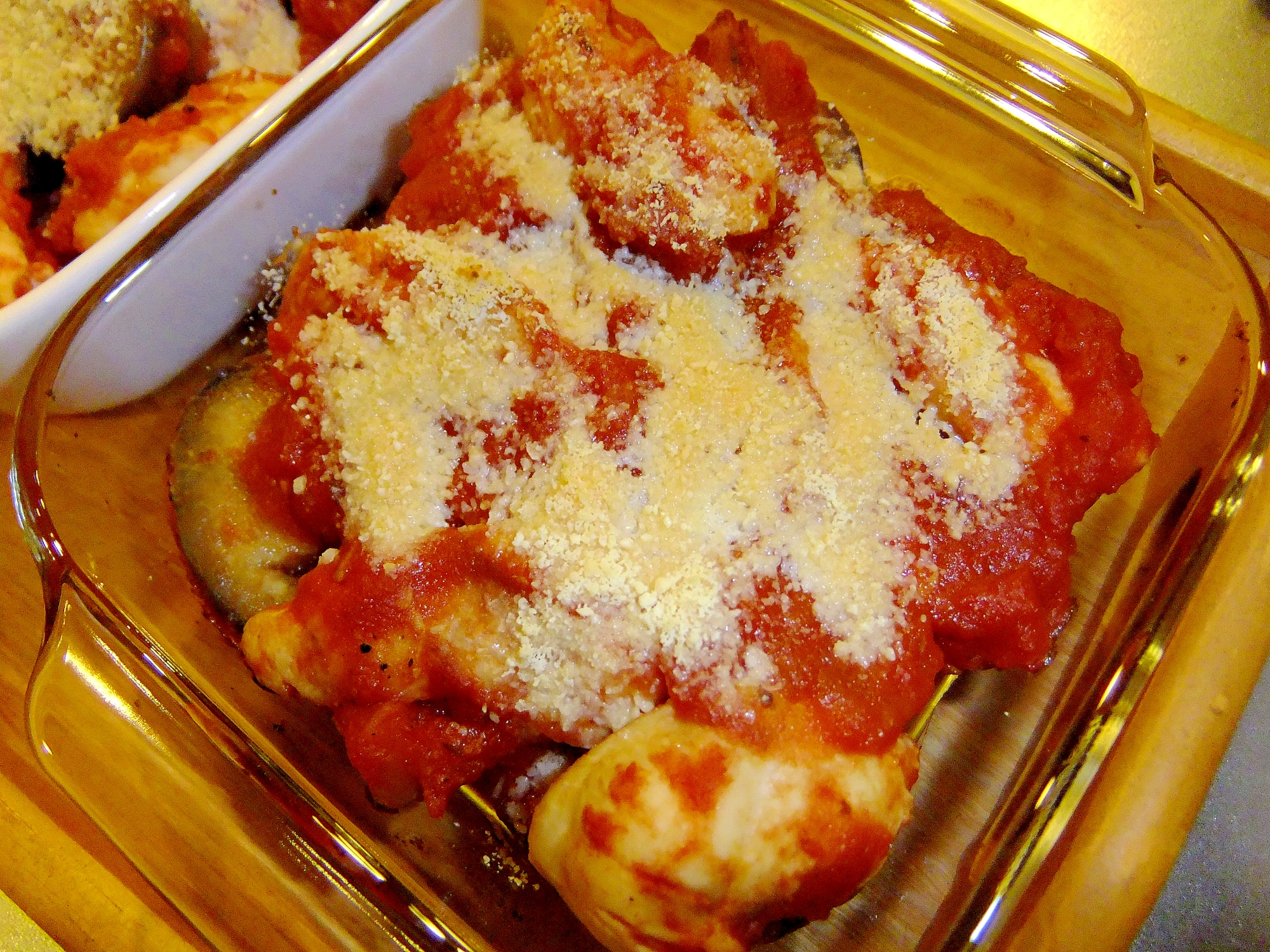 ヘルシー簡単 ササミとナスのトマト煮 レシピ 作り方 By たまま614 楽天レシピ