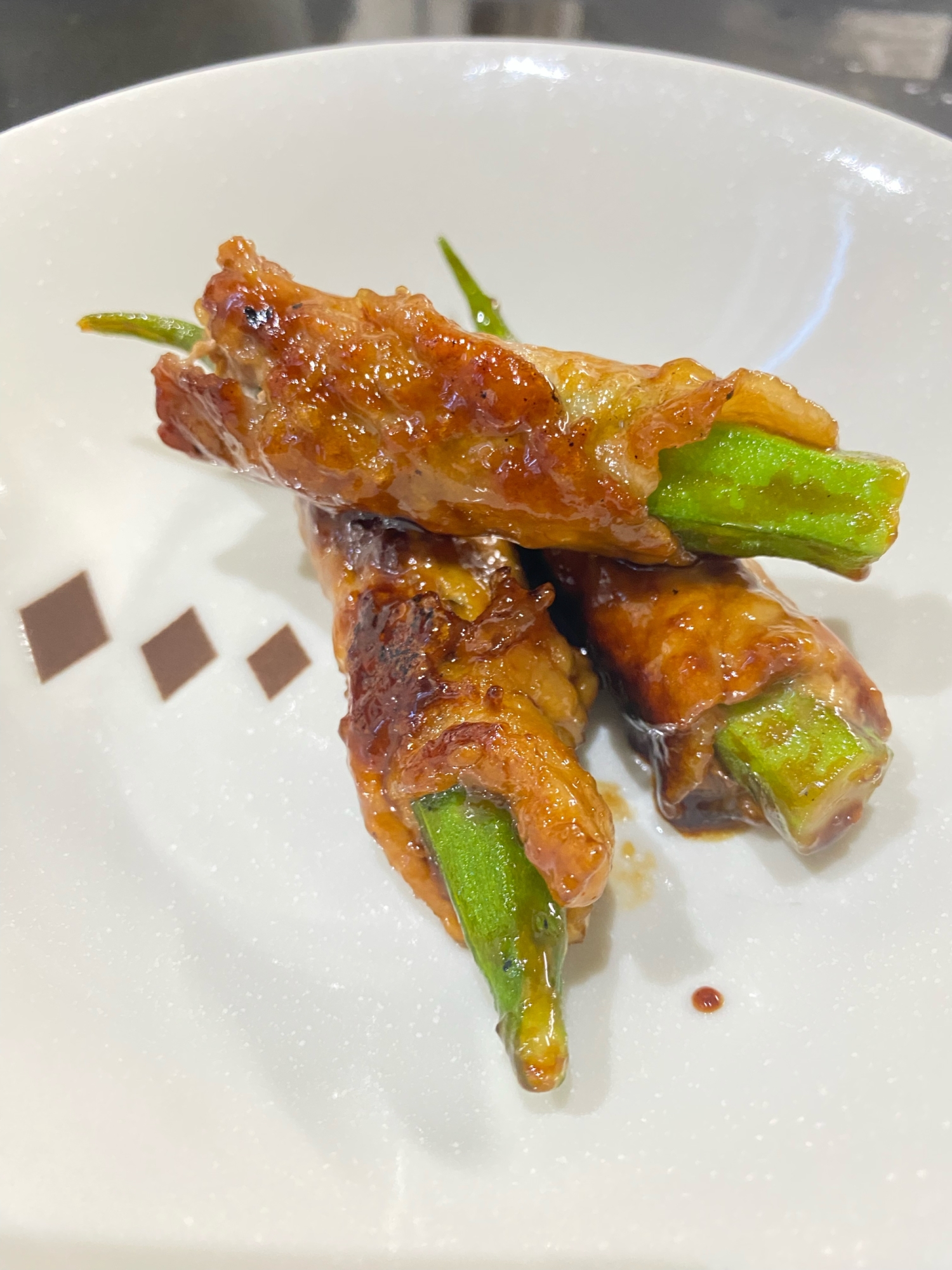 オクラの肉巻き