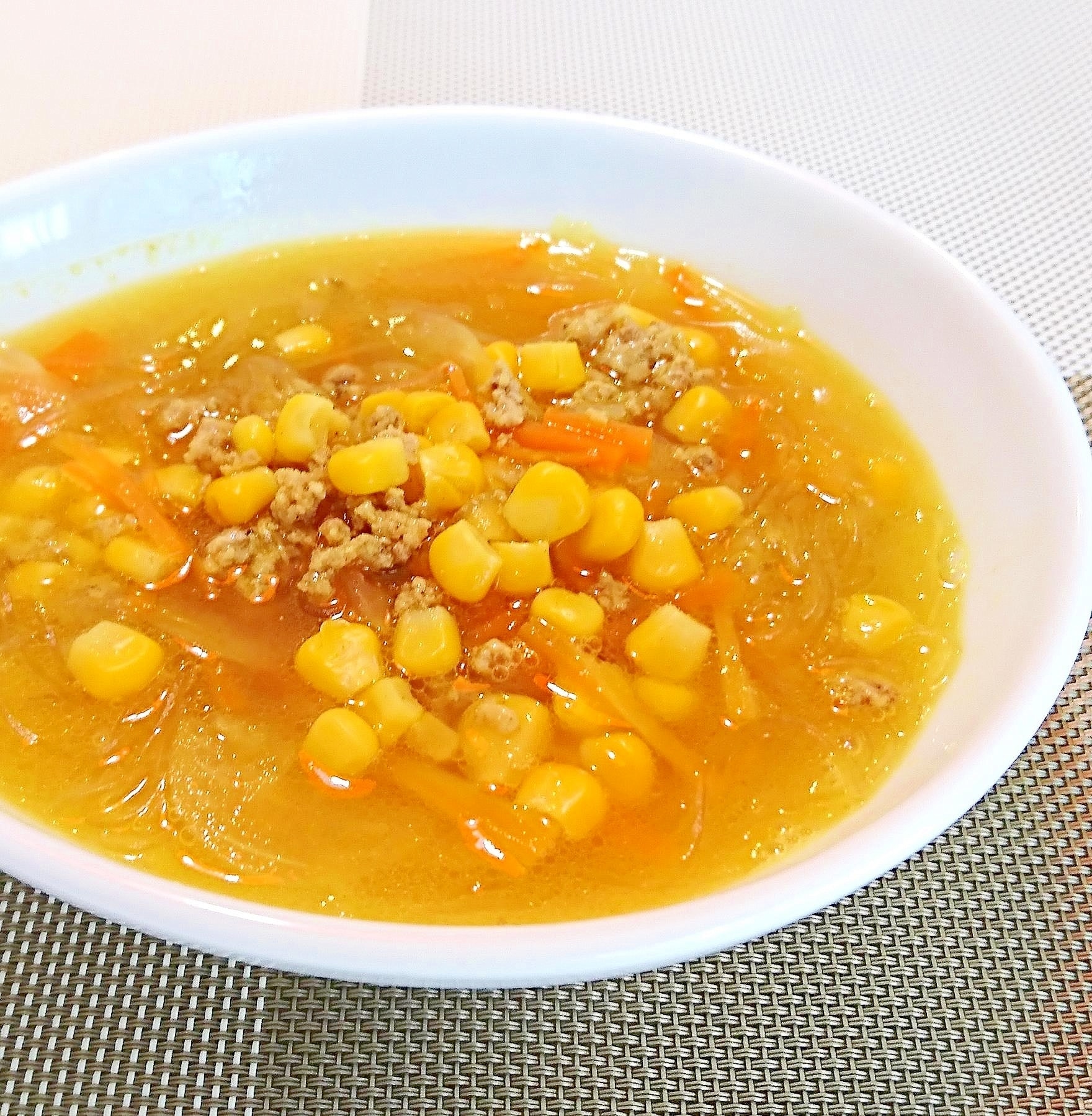 カレー味のスープ春雨 レシピ・作り方 by メリッコ - 楽天レシピ