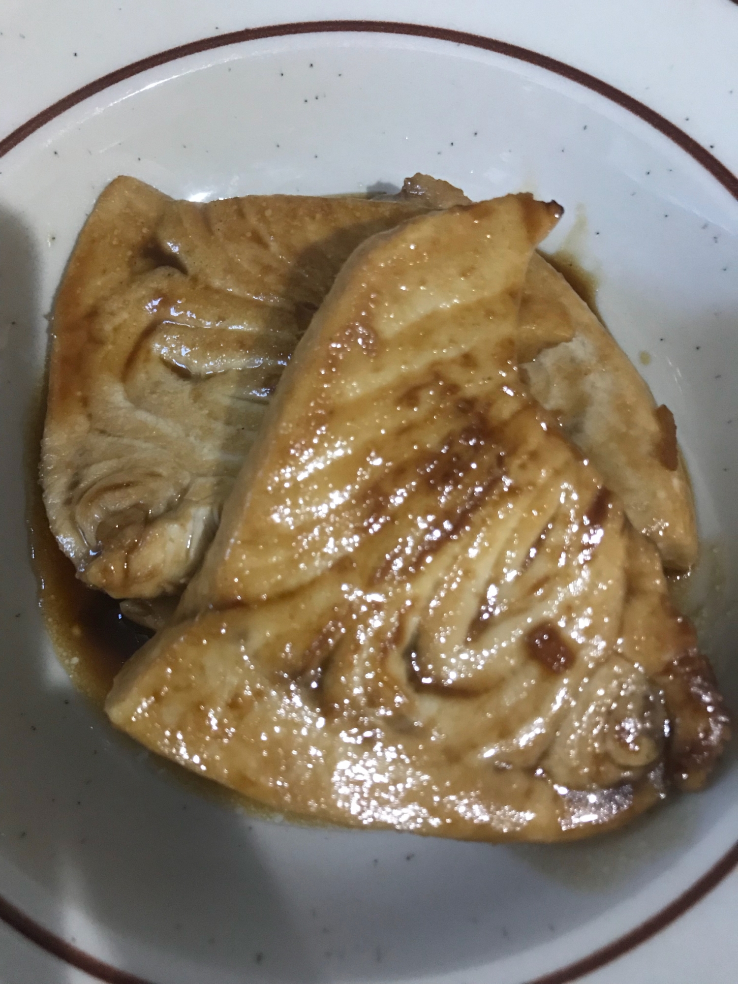 メカジキの照り焼き