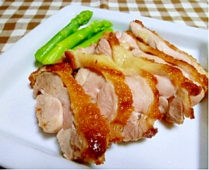 ジューシーな鶏もも肉の塩焼き レシピ 作り方 By おんちゃん母 楽天レシピ