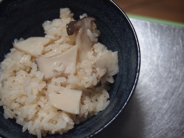 エリンギの炊き込みご飯