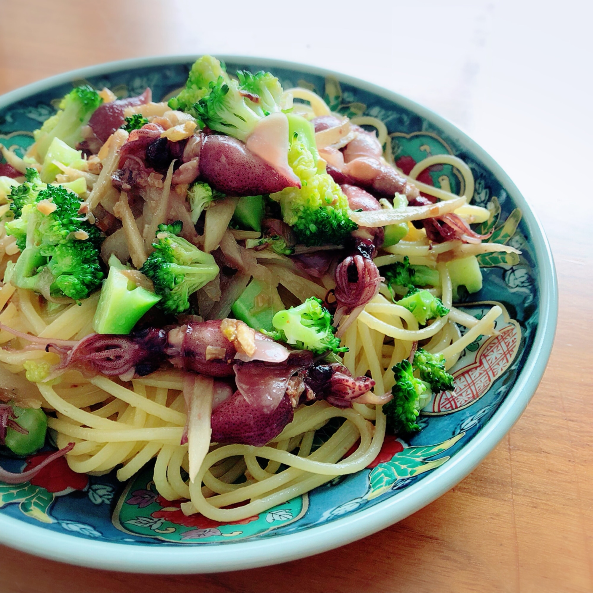 ホタルイカ ブロッコリー パスタ
