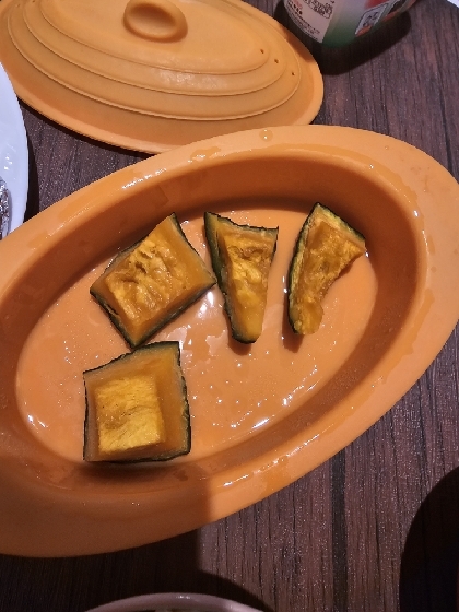 ダイソーのシリコンスチーマーで作るかぼちゃの煮物