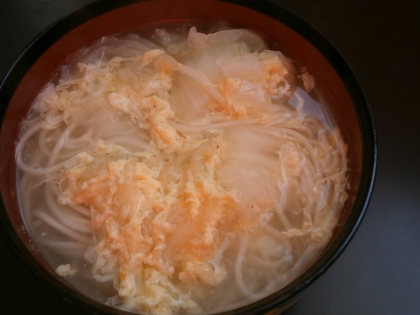 とろとろ白菜にゅうめん＋＋