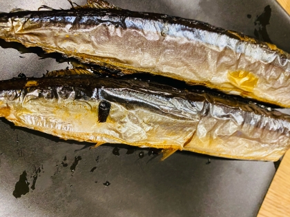美味しい❤秋刀魚の塩焼き❤