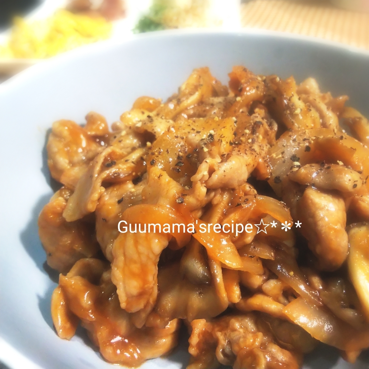 ご飯が進む♡ポークソテーハニーケチャップソース