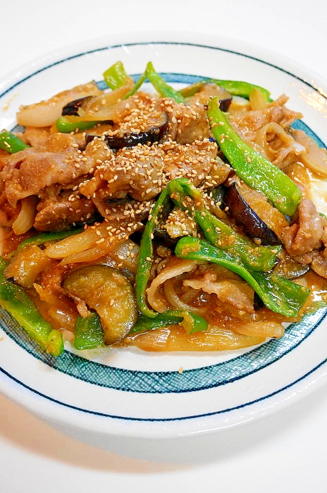 ダイエット中は作らないで 豚なすピーマン味噌炒め レシピ 作り方 By Oppeke22 楽天レシピ