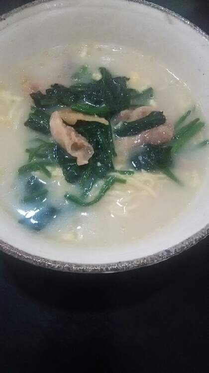 マルちゃん正麺で作る　卵とじ醤油ラーメン