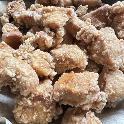 から揚げ粉使用の簡単鶏から揚げ