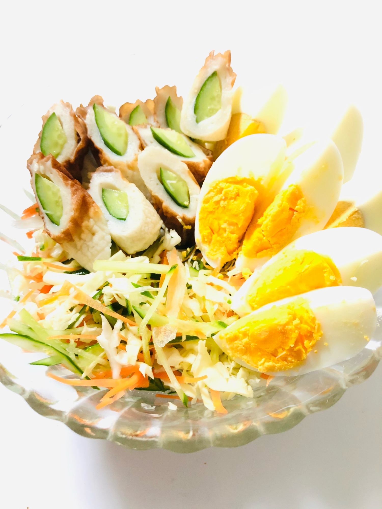 キャベツ人参きゅうり茹で卵竹輪きゅうりサラダ レシピ 作り方 By Juri Rin 楽天レシピ キャベツ人参きゅうり茹で卵竹輪きゅうりサラダ レシピ 作り方 By Juri Rin 楽天レシピ