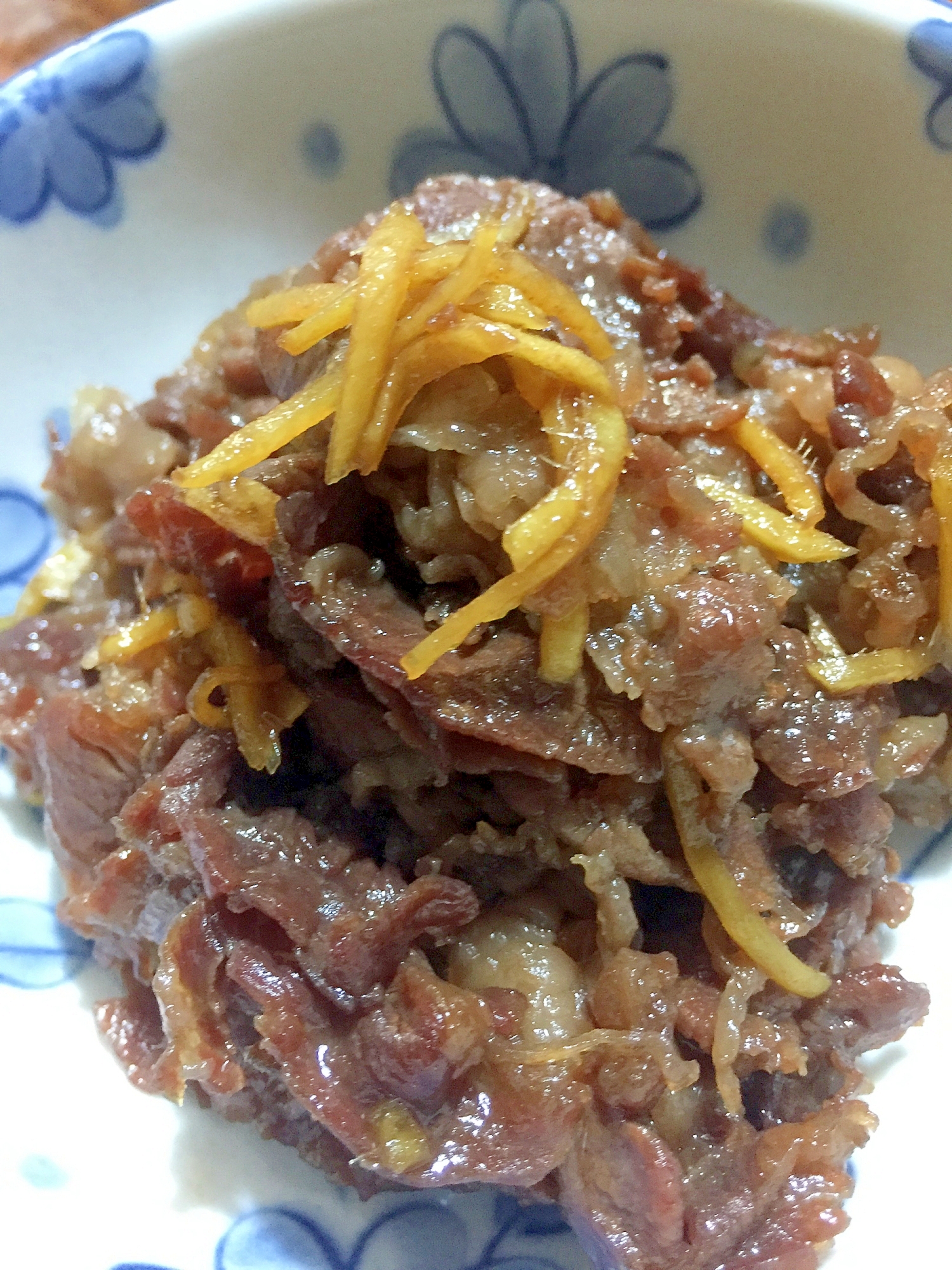 牛肉のしぐれ煮♪覚書