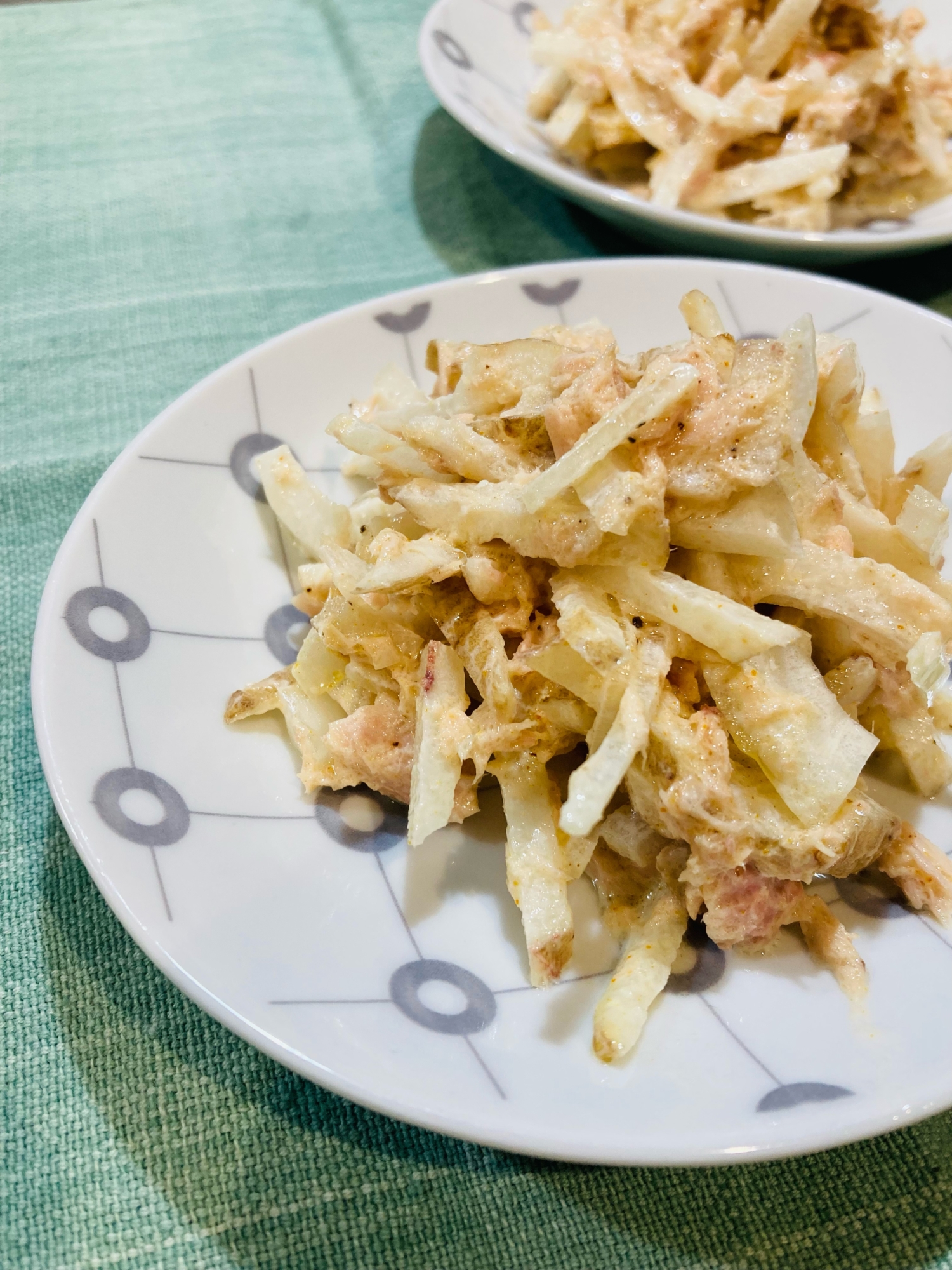 ♦️菊芋のツナマヨサラダ☆カレー味でどんどんいける