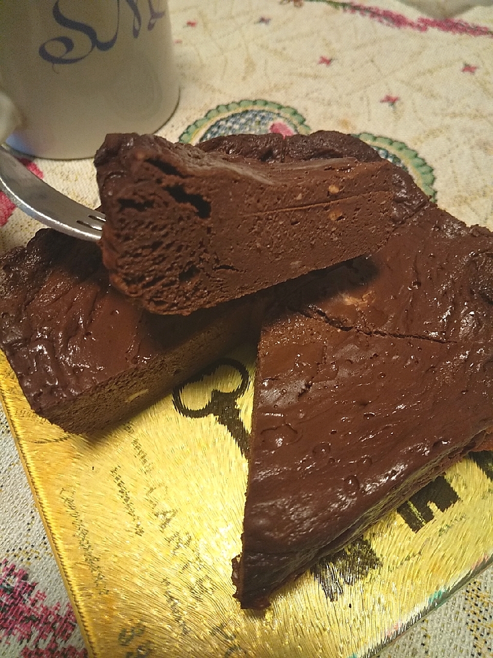 バレンタインに レンジでチョコレートチーズケーキ レシピ 作り方 By れあmix 楽天レシピ