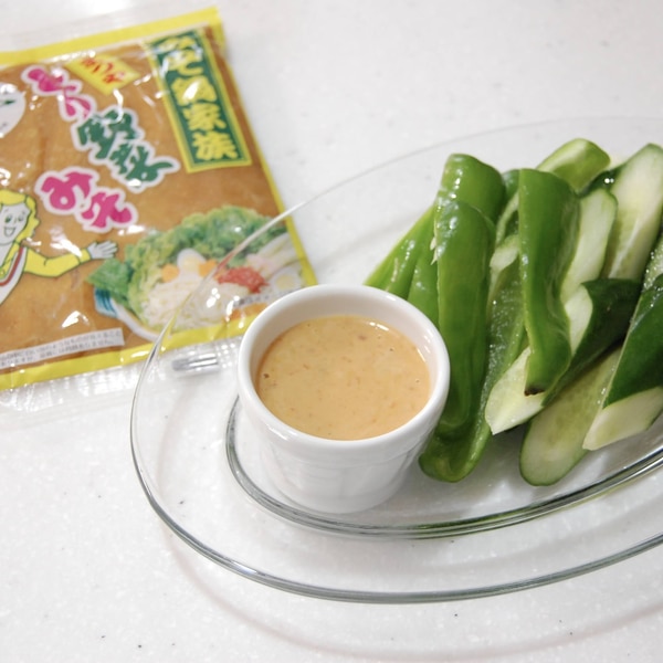 とり野菜みそ でピリ辛ディップ レシピ 作り方 By うどん粉labo 楽天レシピ とり野菜みそ でピリ辛ディップ レシピ 作り方 By うどん粉labo 楽天レシピ