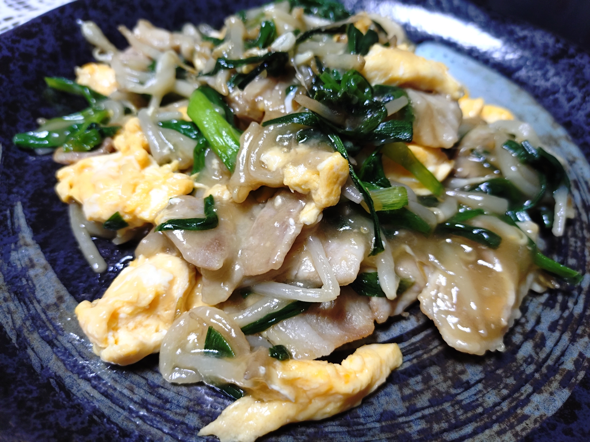 ふわふわ玉子が美味しい★ニラ玉