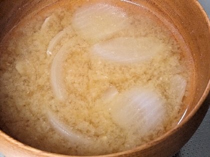 玉ねぎ味噌汁