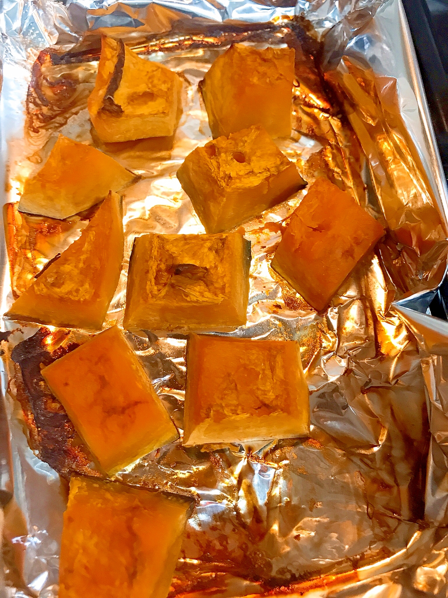 オーブンで♪かぼちゃのほくほく素焼き