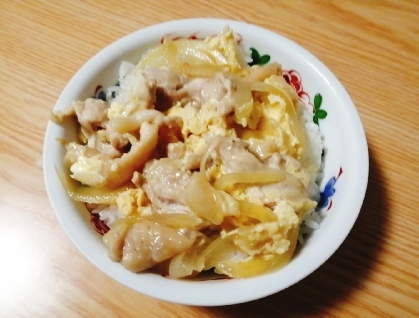 鶏胸肉でやわらか親子丼